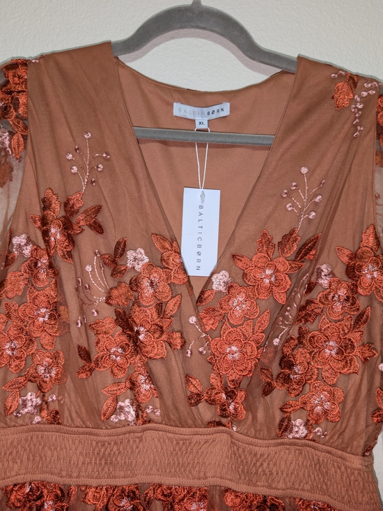 NWT Baltic Born Lotte Embroidered Midi Dress Size XL - Picture 5 of 12